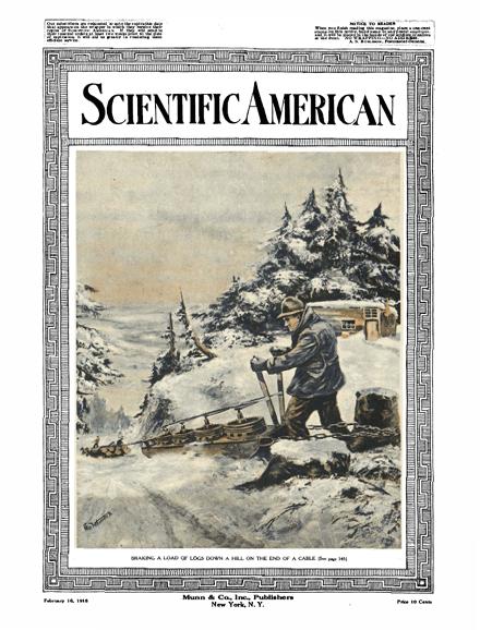 Scientific American Magazine Vol 118 Issue 7