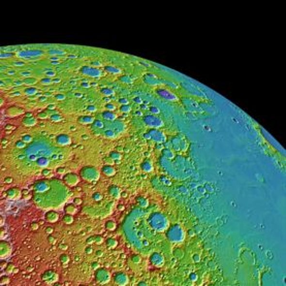 The Hole Thing: Lunar Topographic Map Provides Rich Record of Impacts on the Moon