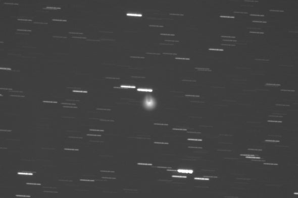 'Millennium Falcon' Comet Sprouts Icy Wings as It Loops around the Sun