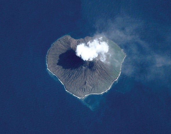 Volcanic Eruptions Detected from Space  