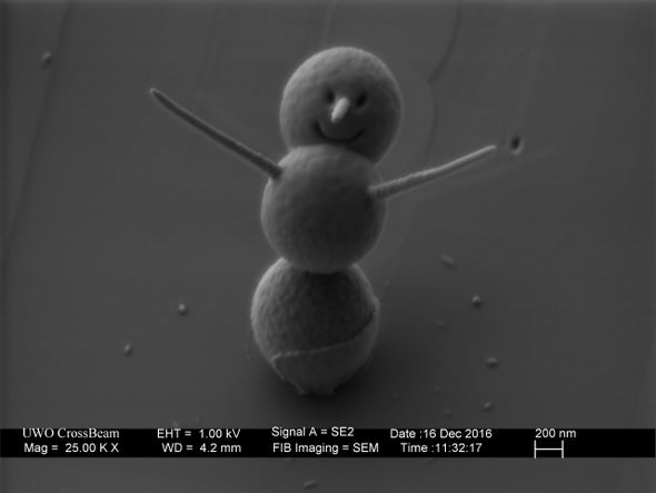 World's Smallest Snowman: Scientist Claims New Record