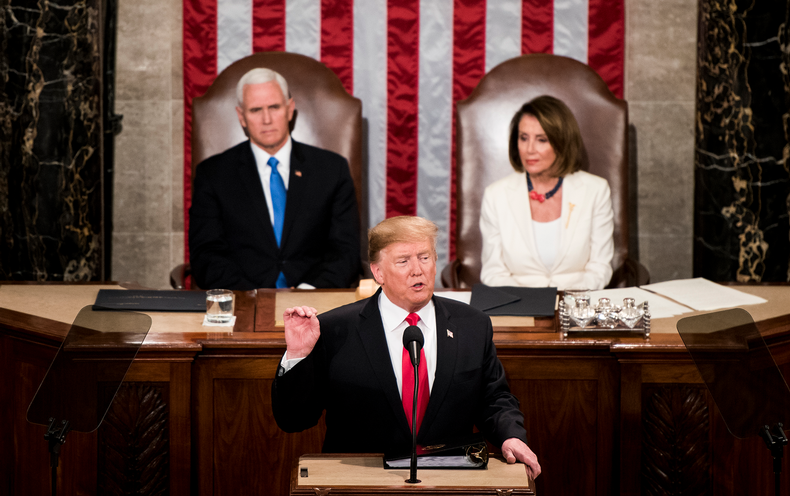 Trump Touts Infrastructure in State of the Union; Ignores Climate Change