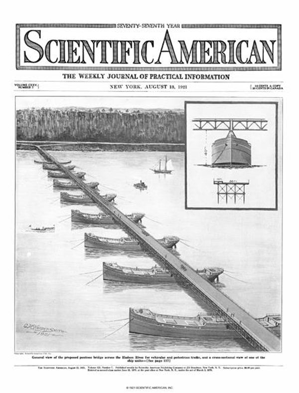 Scientific American Magazine Vol 125 Issue 7