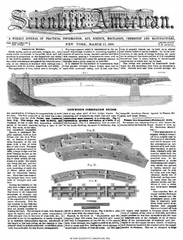 Scientific American Magazine Vol 14 Issue 12