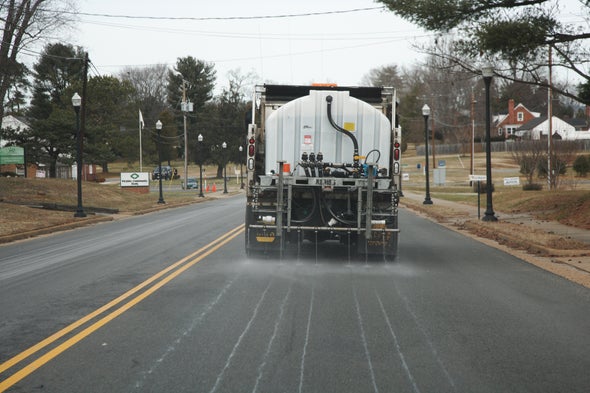 Road De-Icing Fluids May Contain Unhealthy Chemicals
