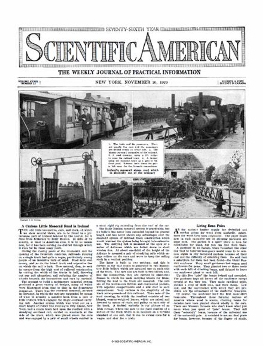 Issue Archive - 1920 | Scientific American