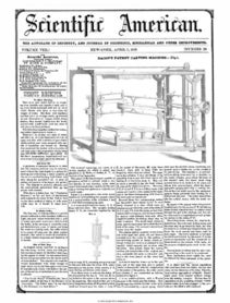 Scientific American Volume 8, Issue 29