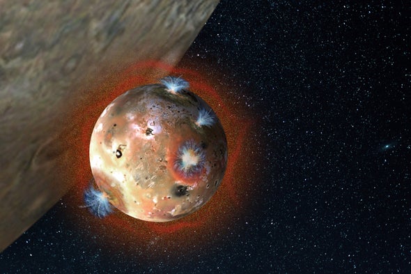 Astronomers Watch as Io's Atmosphere Collapses