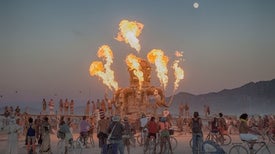 Burning Man's Mathematical Underbelly