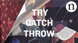 "Try Catch Throw": A Science Fiction Motion Comic