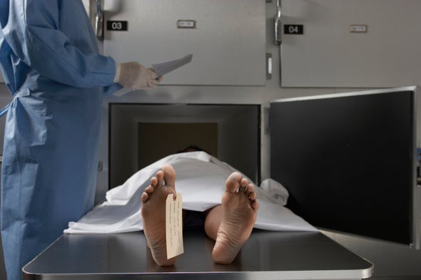 "Necrobiome" Reveals a Corpse's Time of Death