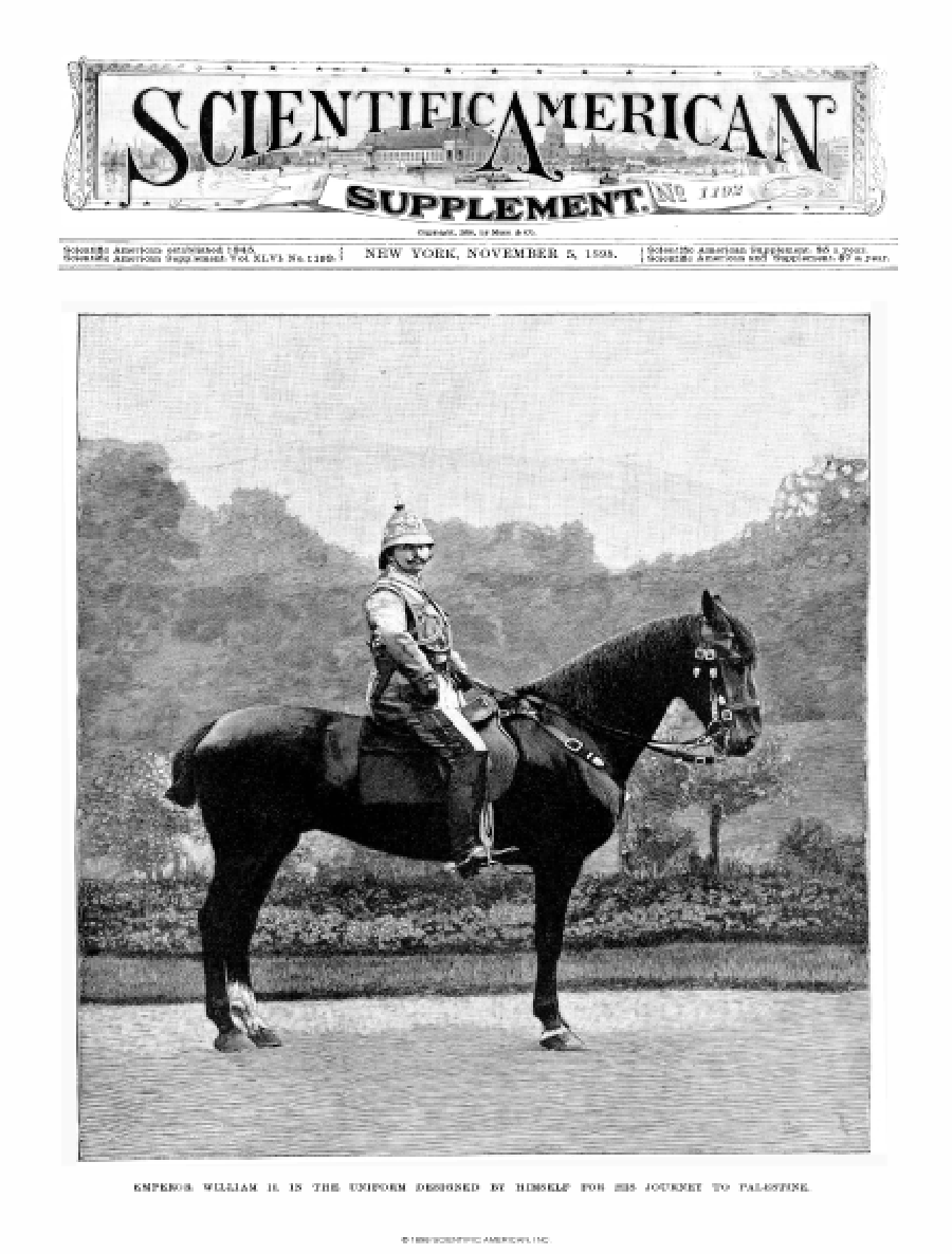 Issue Archive 1898 Scientific American