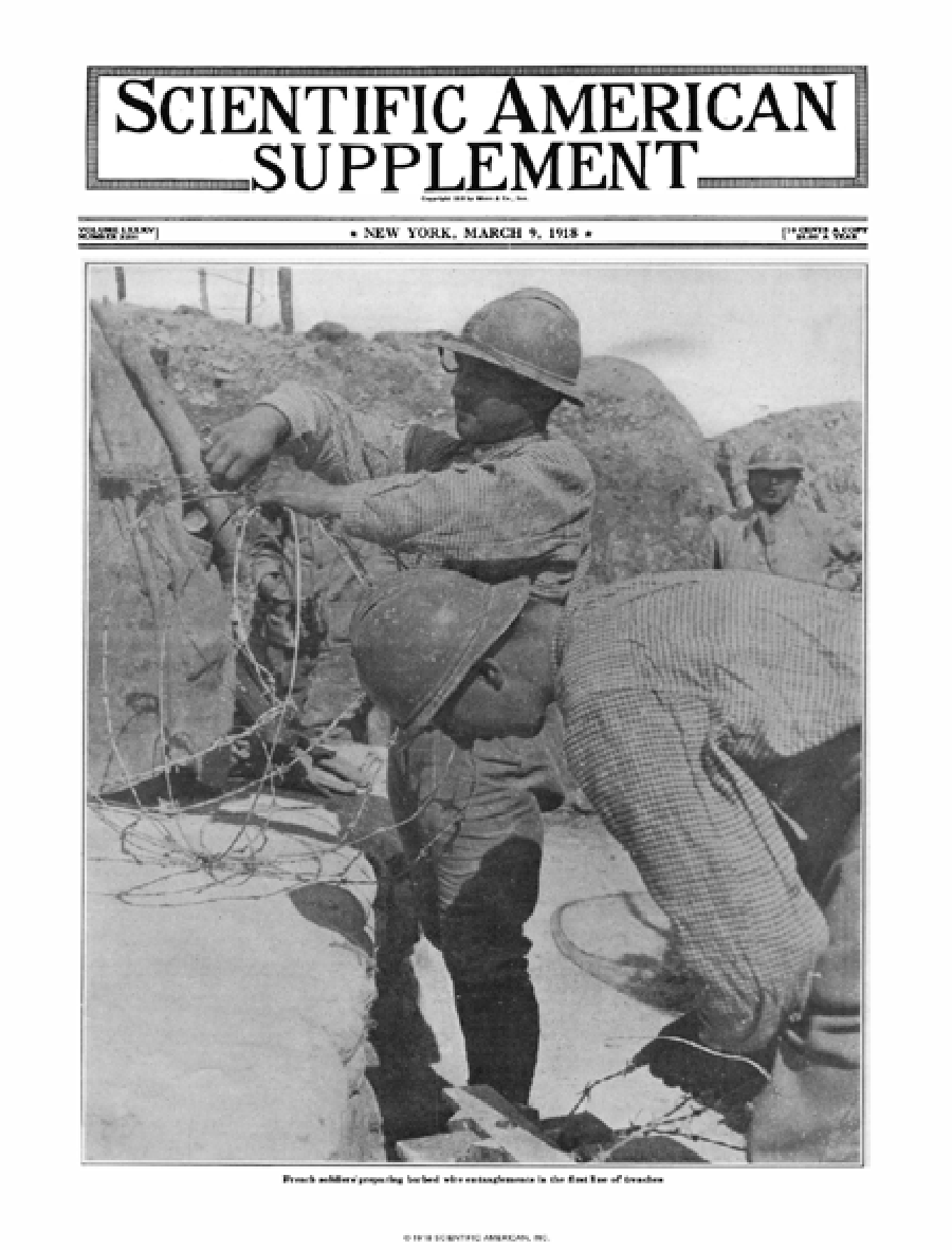 Scientific american supplements volume 85 issue 2201supp scientific