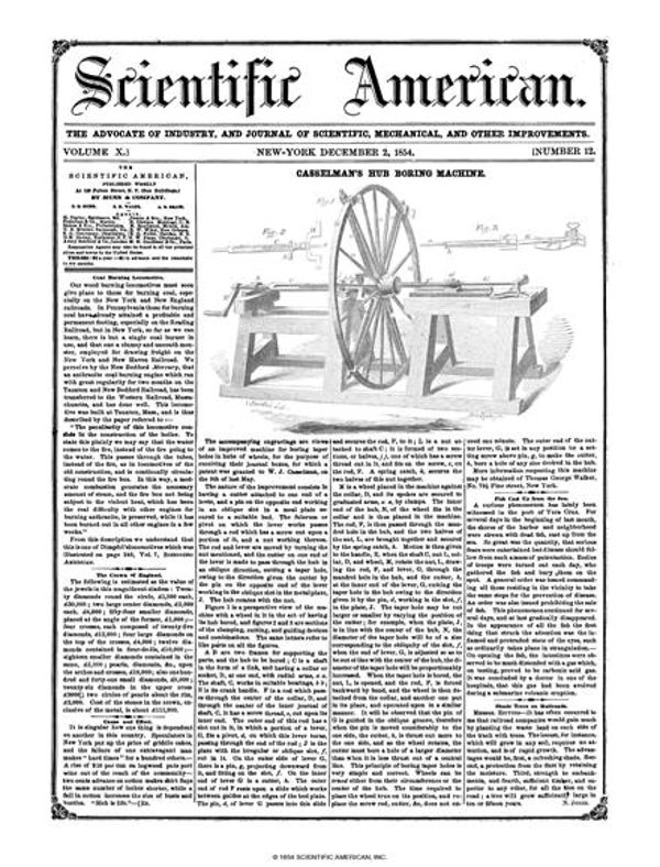 Scientific American Magazine Vol 10 Issue 12