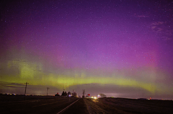 Northern Lights Dance across U.S. because of 'Stealthy' Sun Eruptions