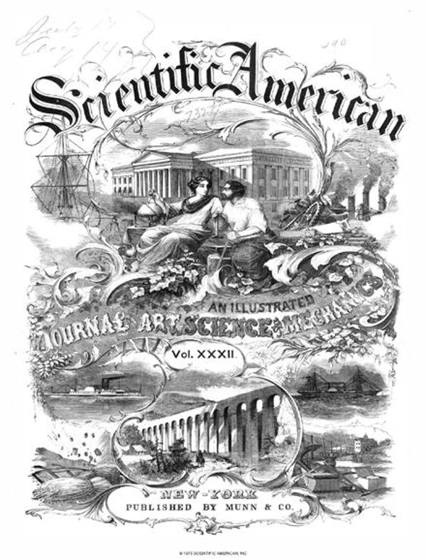 Scientific American Magazine Vol 32 Issue 1