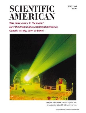 Scientific American Magazine Vol 270 Issue 6