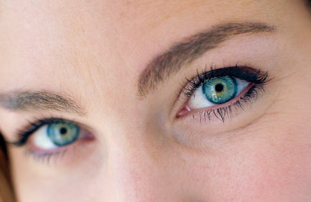 woman's eyes