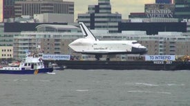 Space Shuttle Enterprise Makes Its Final Journey