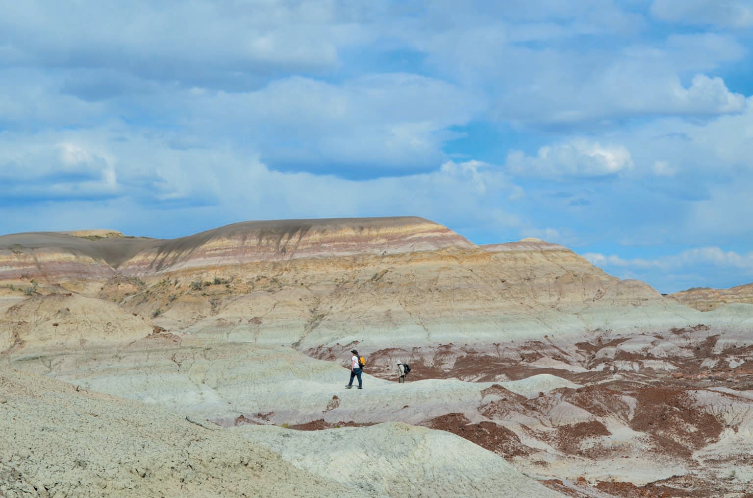 Rocks of Torreon Washin northwestern New Mexico.