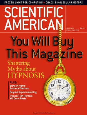 Scientific American Magazine Vol 285 Issue 1