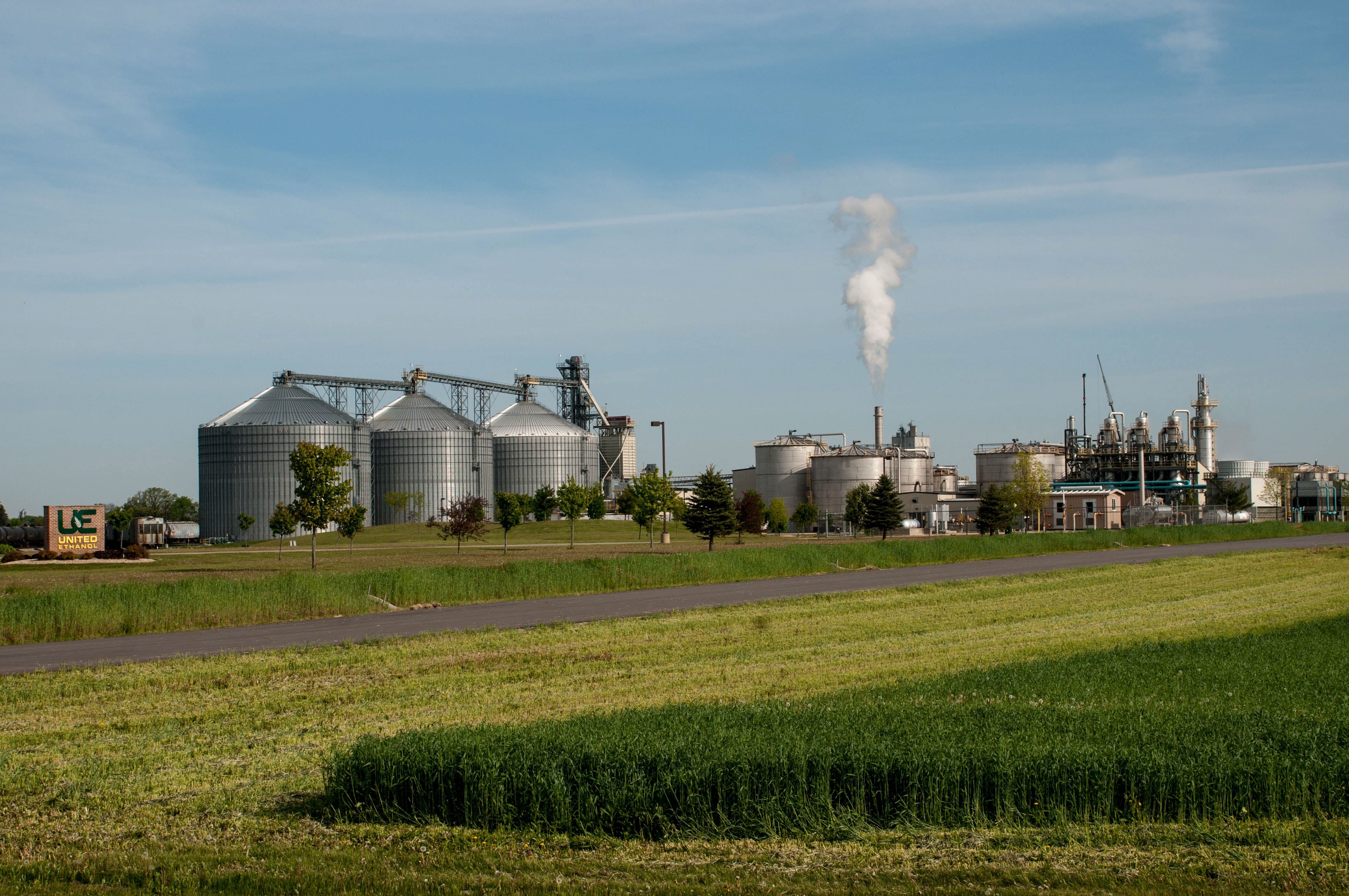 ethanol production plant