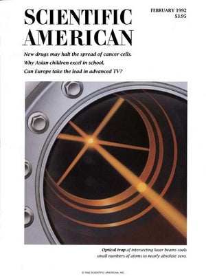 Scientific American Magazine Vol 266 Issue 2