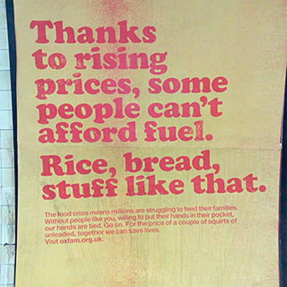 Back from the Brink: Global Financial Meltdown Relieves Food Crisis