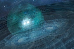 Gravitational Waves Discovered from Colliding Black Holes
