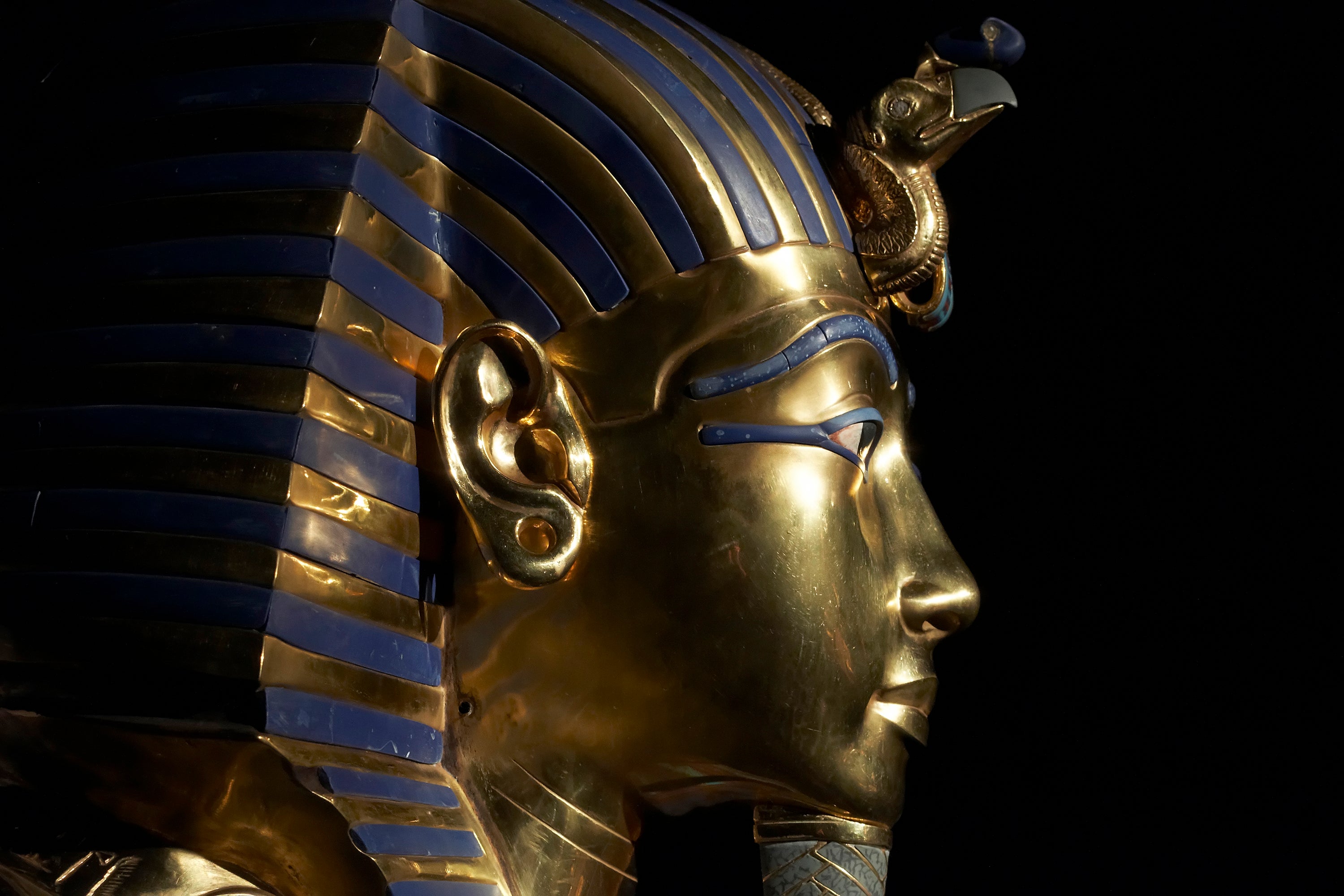 Máscara funeraria de tutankamón