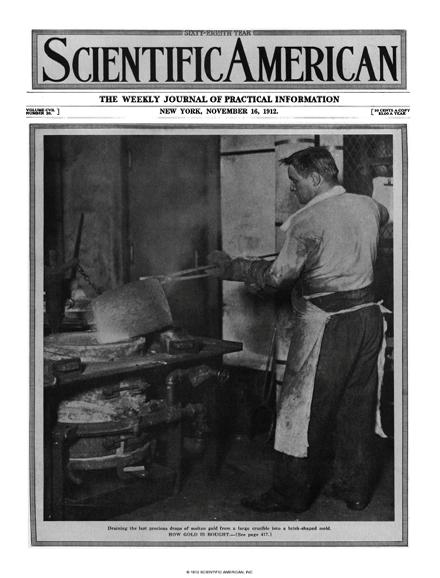 Scientific American Magazine Vol 107 Issue 20