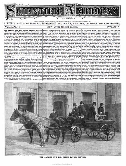 Scientific American Magazine Vol 66 Issue 12