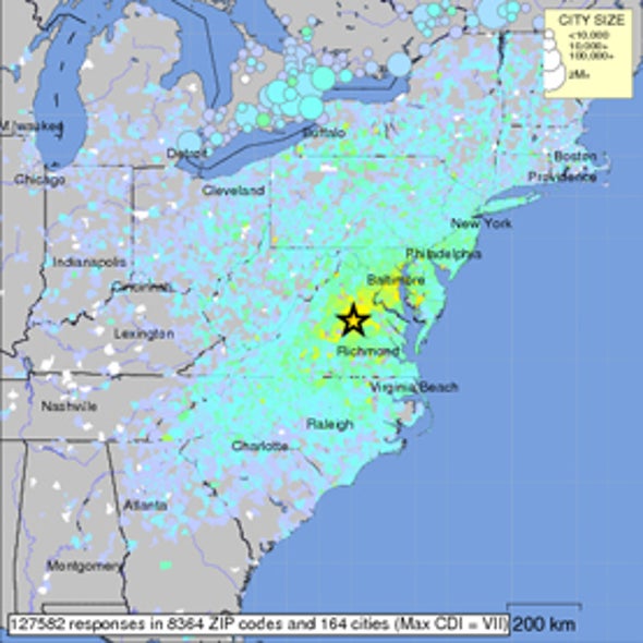 Why Was the Virginia Earthquake Felt So Widely?