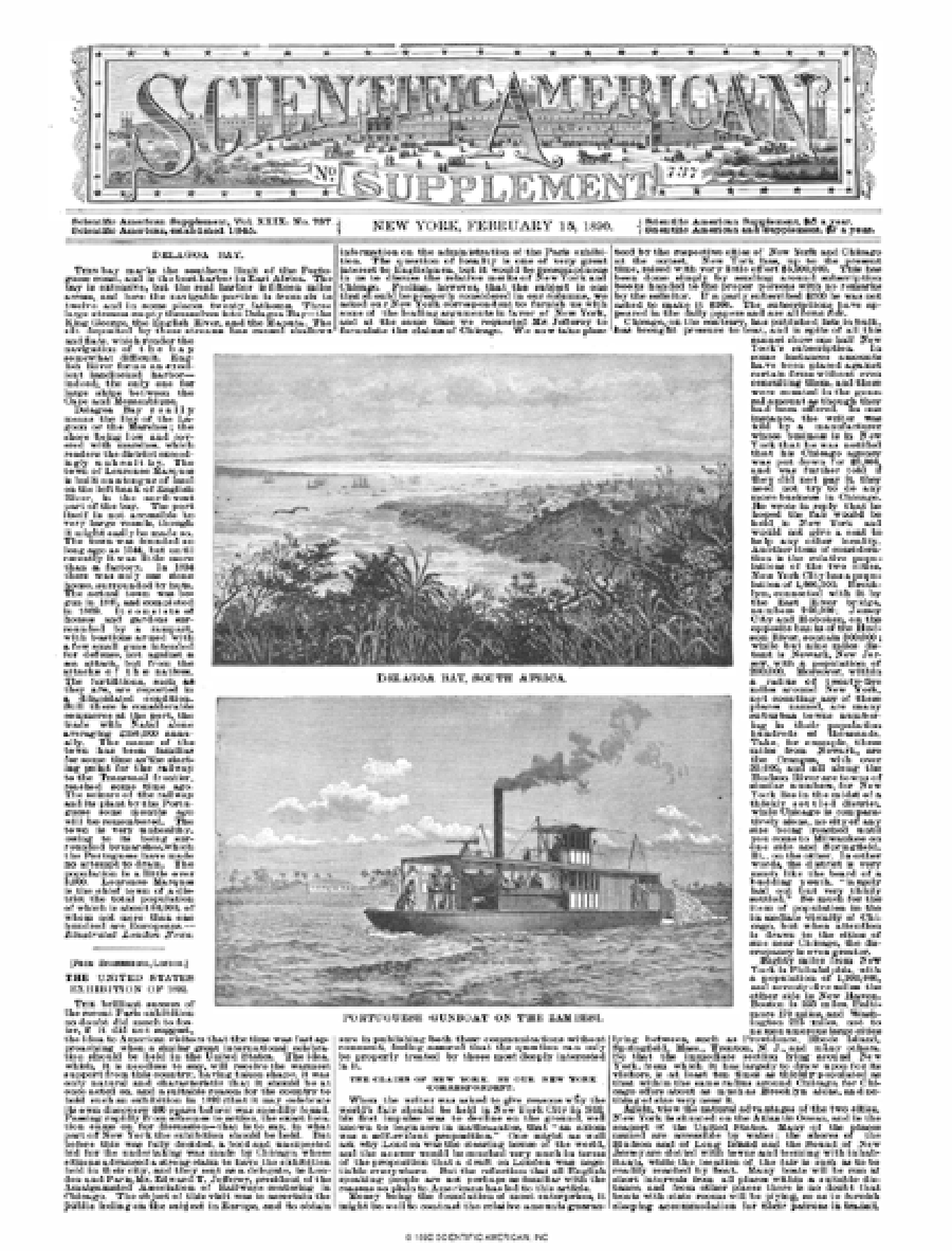 Scientific American Supplements Volume 29, Issue 737supp | Scientific