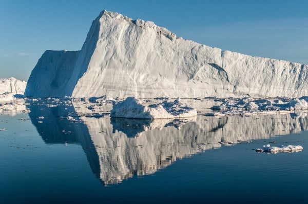 image of an iceberg