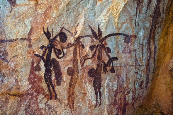 Wasp Nests Help Date Aboriginal Art