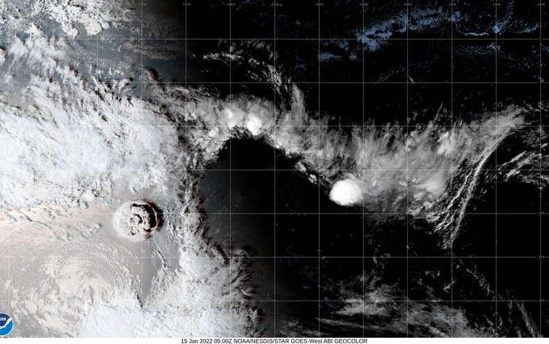 Tonga Eruption Triggered Massive 'Equatorial Plasma Bubble' - Vimarsana News