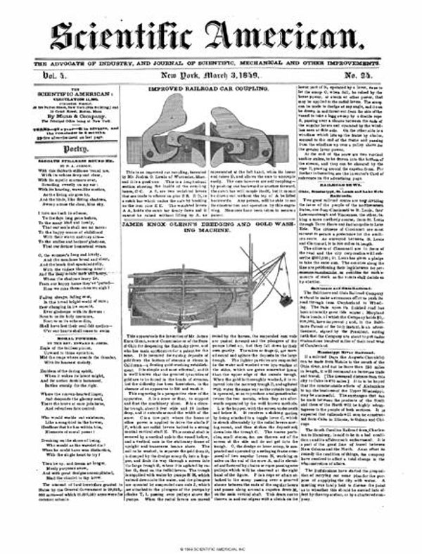 Scientific American Magazine Vol 4 Issue 24