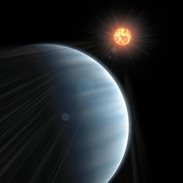 Astronomers Get First Peek at Atmosphere of a "Super-Earth" Exoplanet