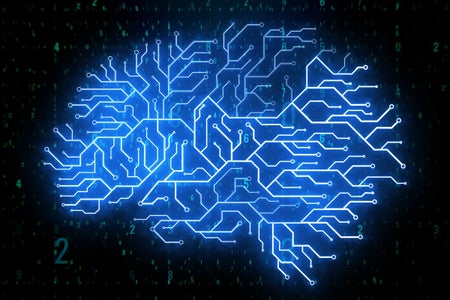 Blue brain circuit background