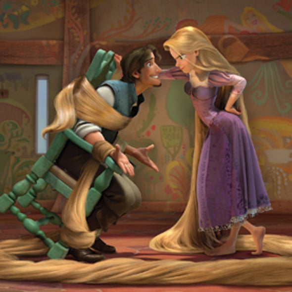 Fit for a Princess: the Physics of Rapunzel's Gown - Scientific American