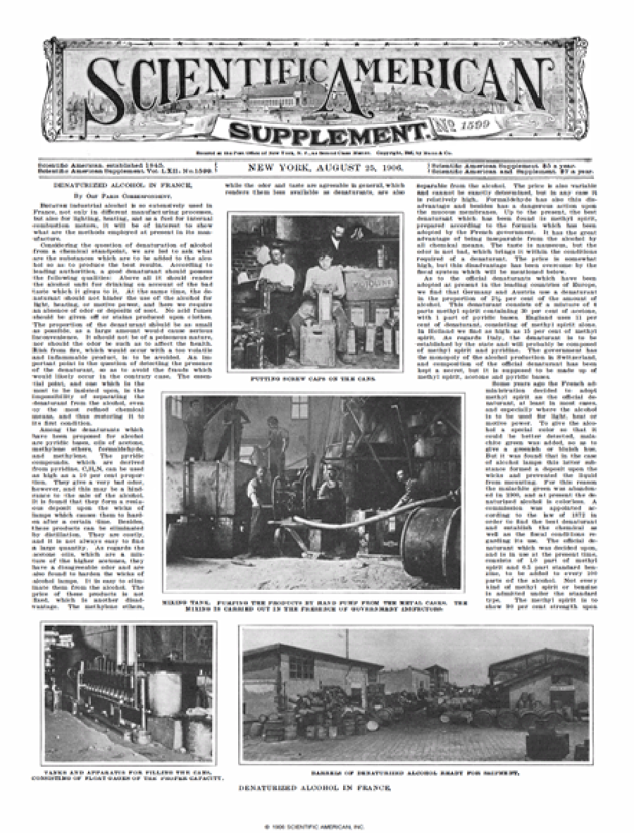 Issue Archive 1906 Scientific American