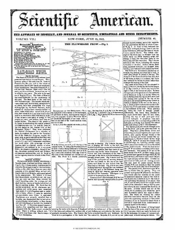 Scientific American Magazine Vol 7 Issue 40