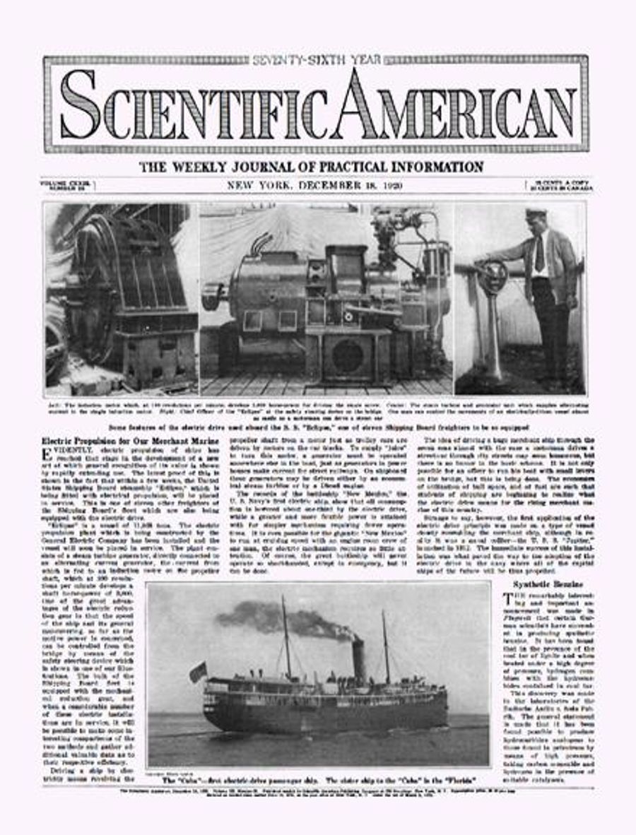 Issue Archive - 1920 | Scientific American