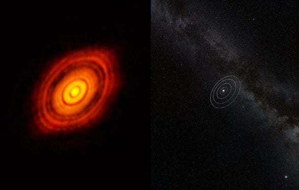 Super-Earths May Explain Curious Gaps in Planet-Forming Disks