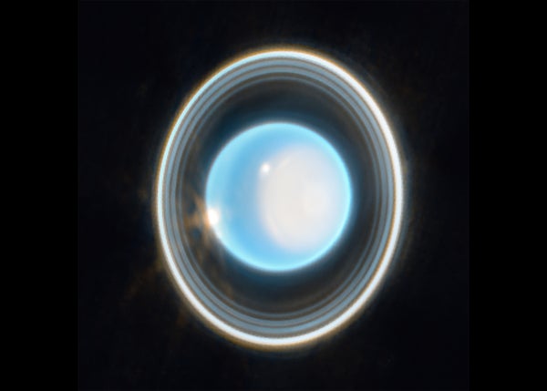 Uranus w/ views of the planet's rings.