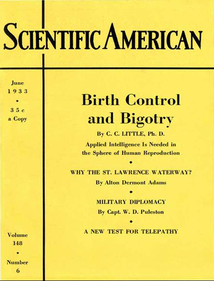 Issue Archive - 1933 | Scientific American