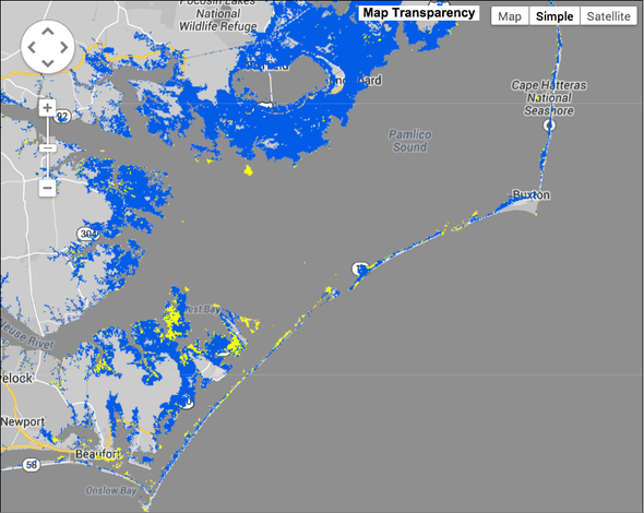 New Storm Surge Forecast Maps Enhanced Preparedness for Hurricane Arthur