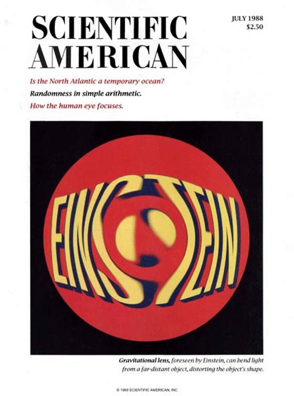 Scientific American Volume 259, Issue 1 Scientific American