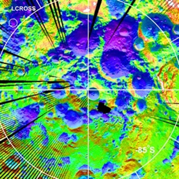 Collateral Data: NASA's Planned Moon Crash Churned Up Water, Lots of Mercury and More